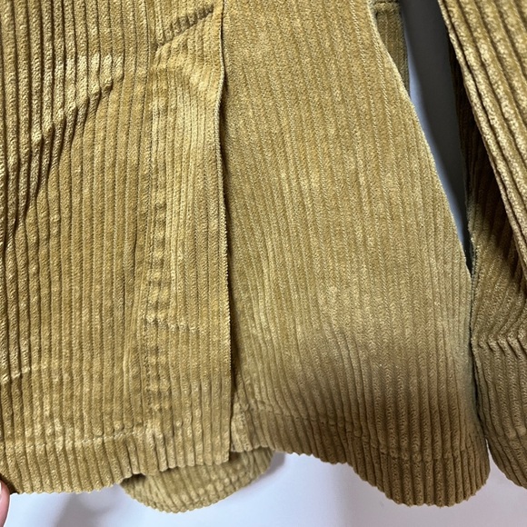 Alex Mill Corduroy Blazer Jacket - Large - Olive / Mustard - Cotton Workwear - Picture 9 of 10